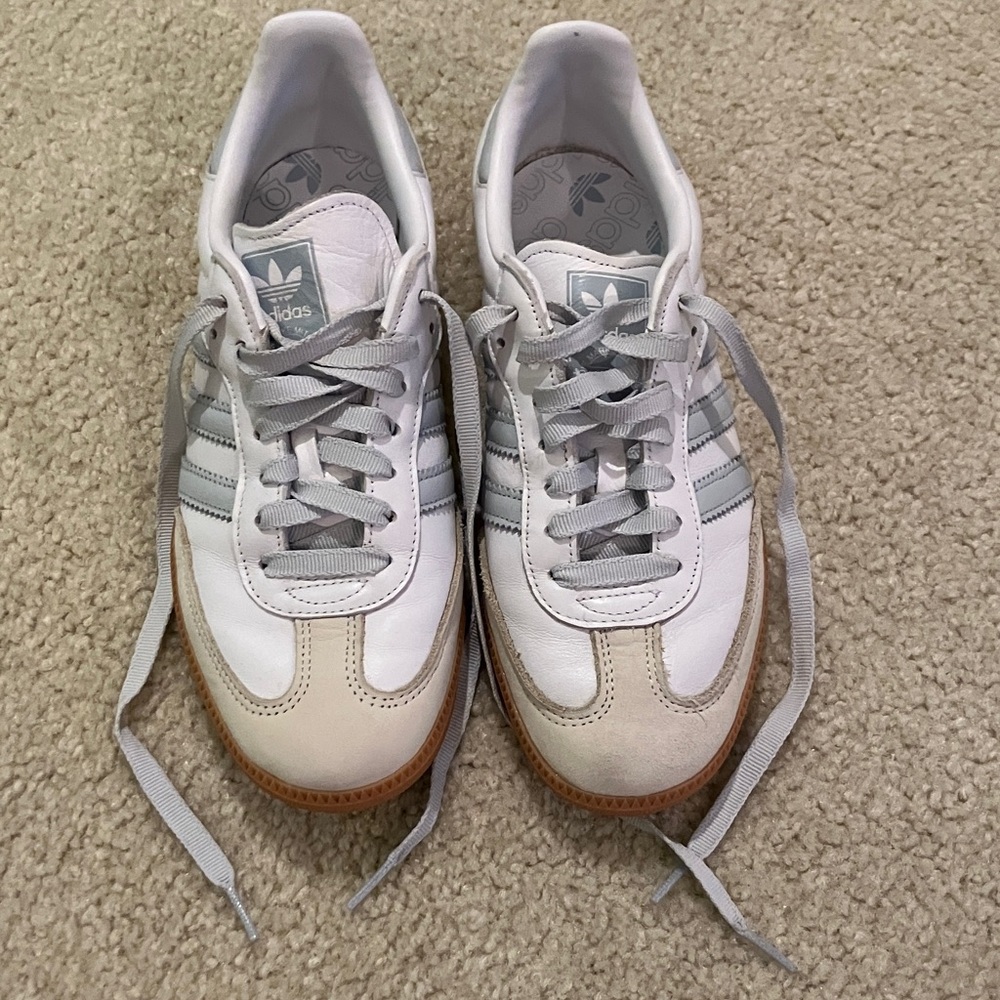 Adidas Samba | Light Blue & White - Picture 2 of 5